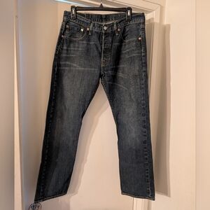 Levi Men's 501 Blue Jeans 32 x 30